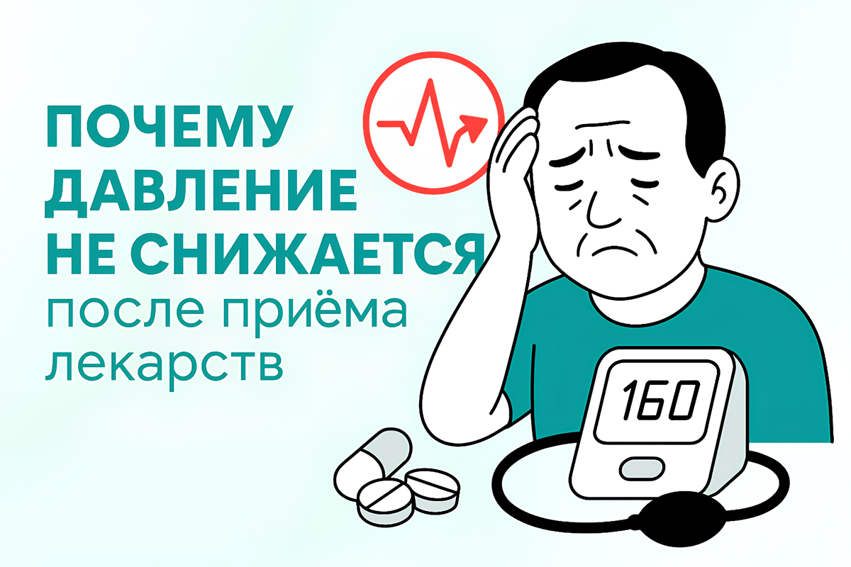 Почему таблетки от давления не работают? Научный ответ и реальные риски