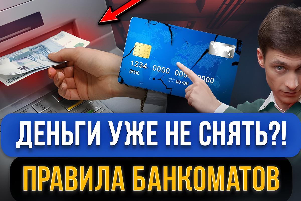 С 1 сентября в России снять наличные в банкоматах стало сложнее: новые правила