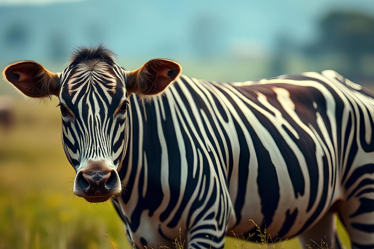 Почему коровы-зебры стали реальностью: необычный эксперимент японских ученых